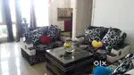 Sofa with table