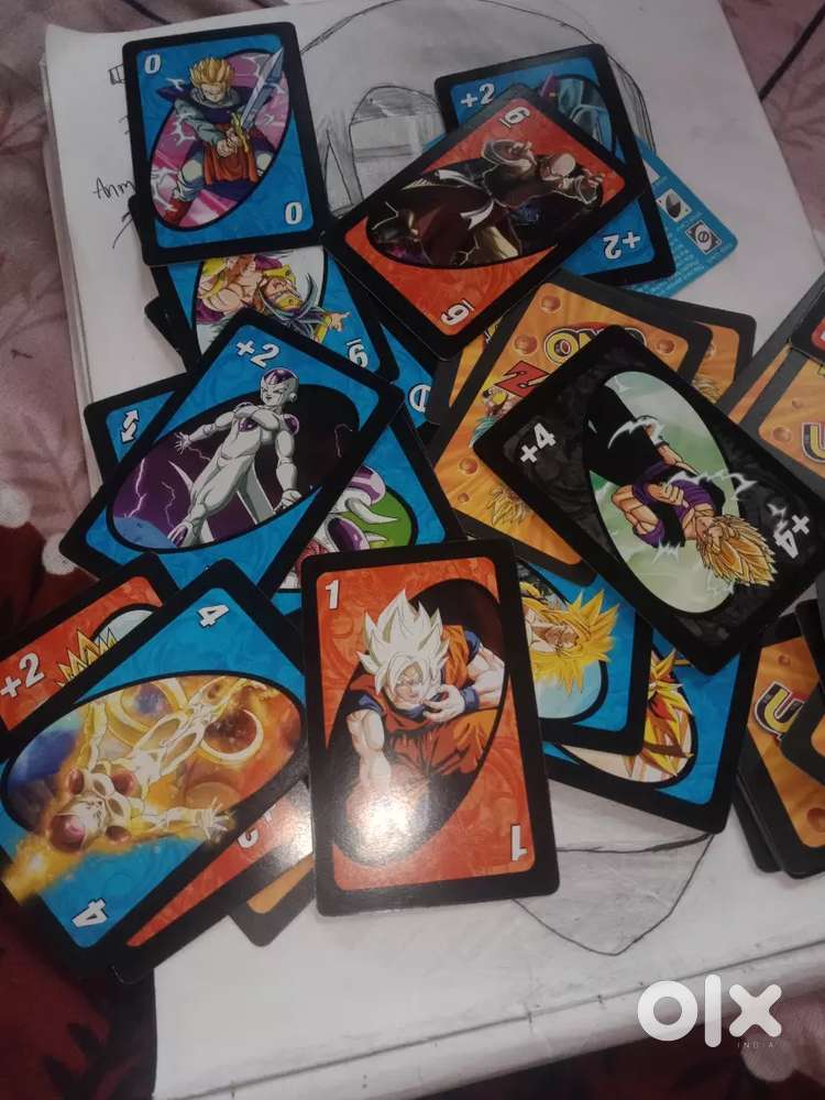 Goku edition uno card