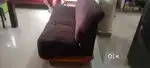 Wooden sofa 3 seater