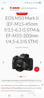 Canon M50 Mark ll