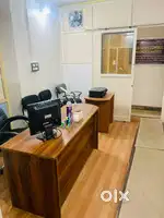 tbis is 200 sqft furnishd office for rent in ec road