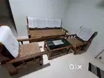 Sofa with two chairs & Central table+ Dressing table