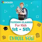 Tution classes for U.K.G to STD 5