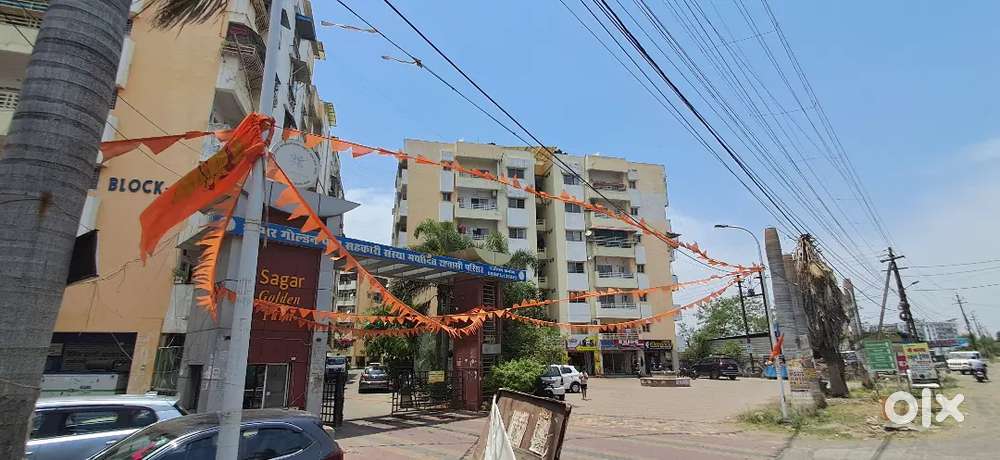 3 BHK Road Facing Flat is for Rent In Sagar Golden Palm, Katara Hills