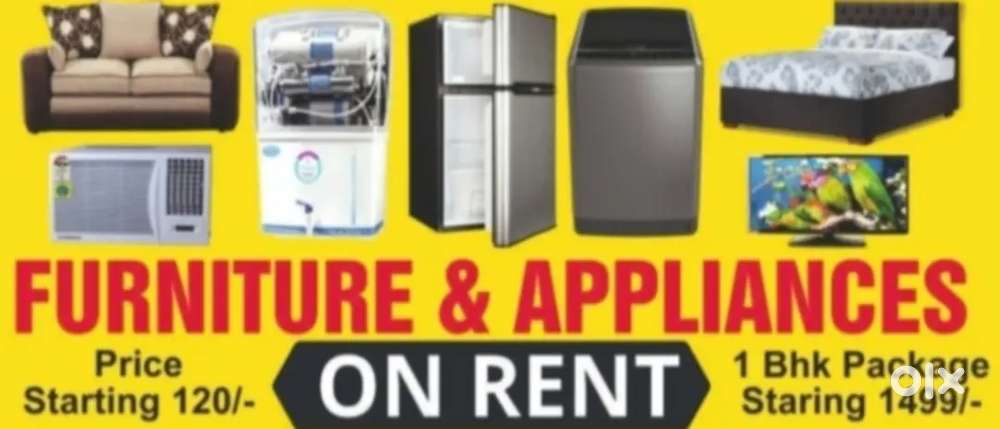 Furniture appliances on RENT