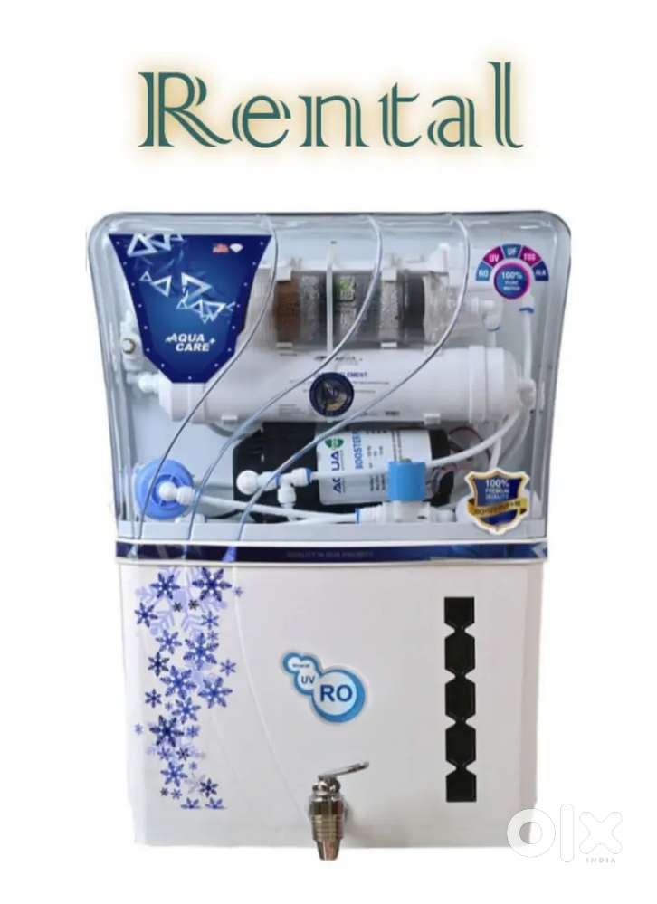 Water purifier available on rent