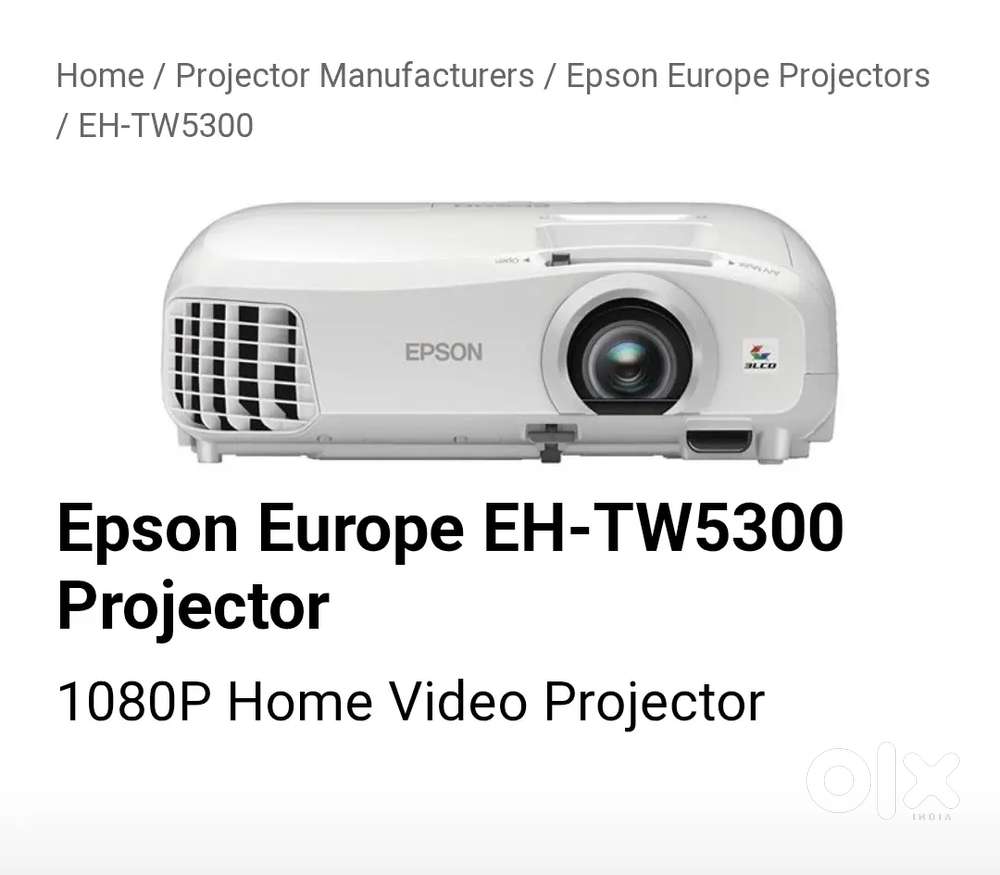Epson home theater Projector-EH-TW5300-Full HD