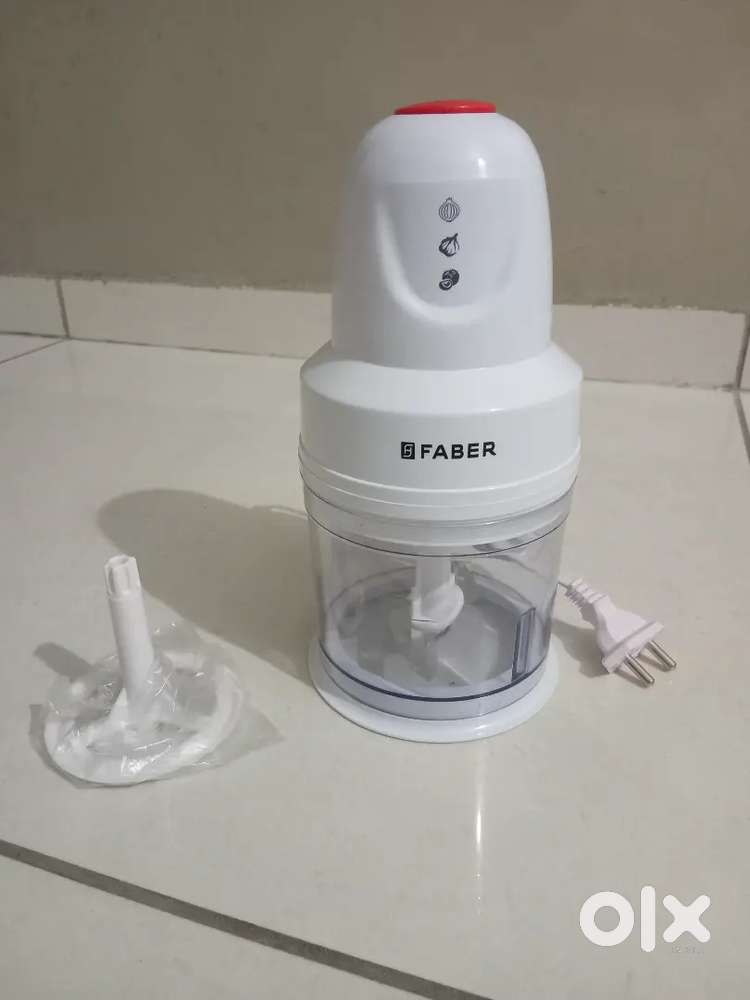 Faber Electric Chopper.   Like new & Unused condition.
