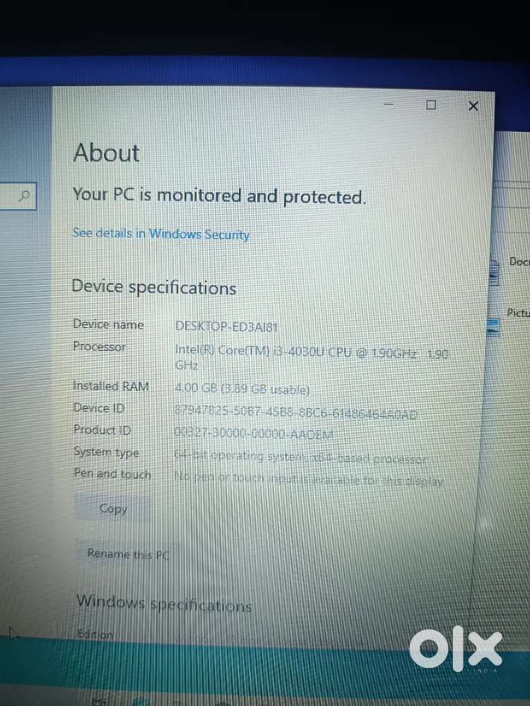 I want to sell my Lenovo Laptop
