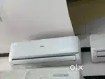 1 ton split AC with warranty and good condition