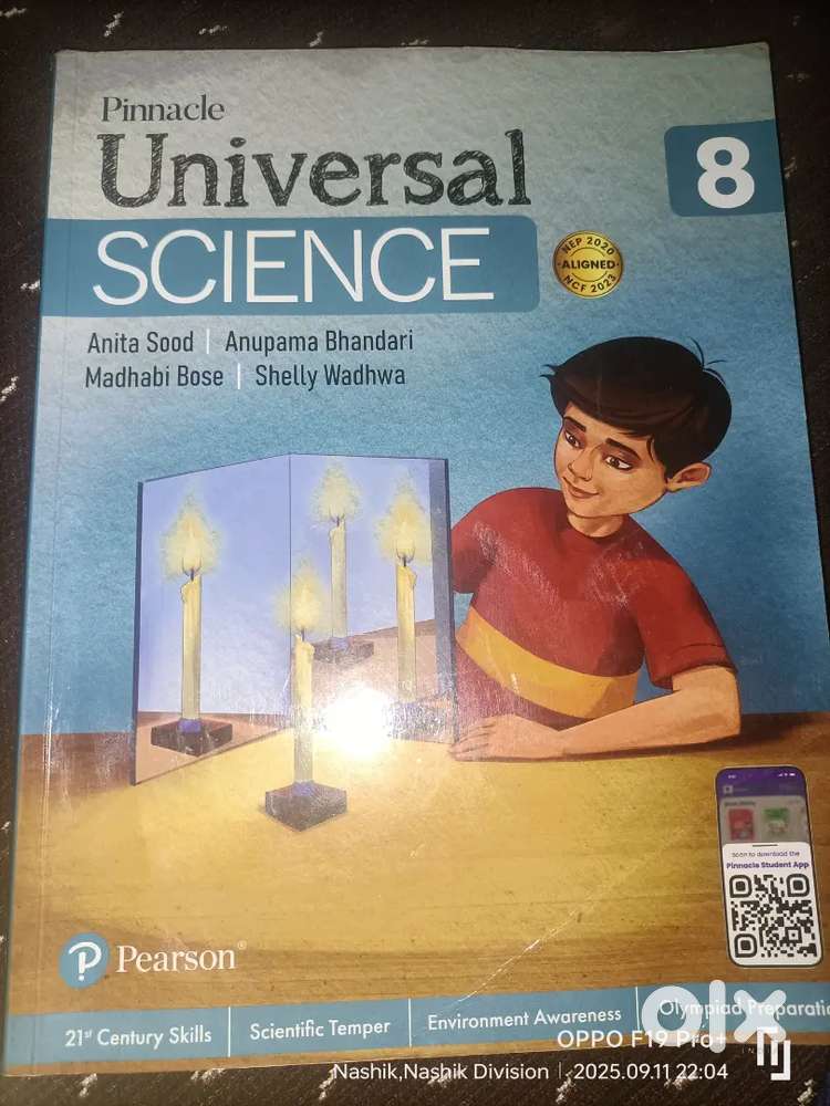 Science book by Pearson