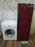 Videocon double door refrigerator & media washing machine available*-*