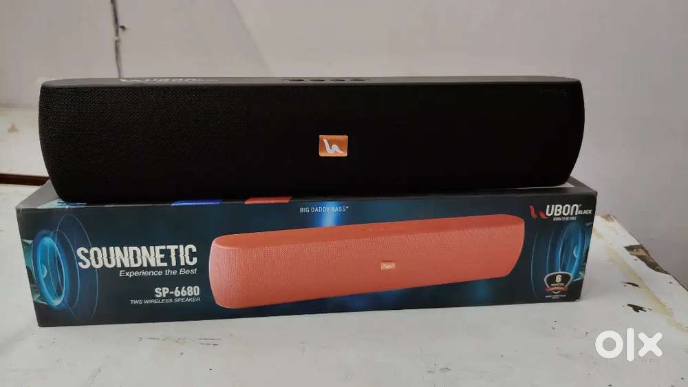 Ubon SP-6680 SoundNetic Wireless Bluetooth Speaker (Black)
