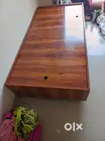 3×6 wooden bed with box