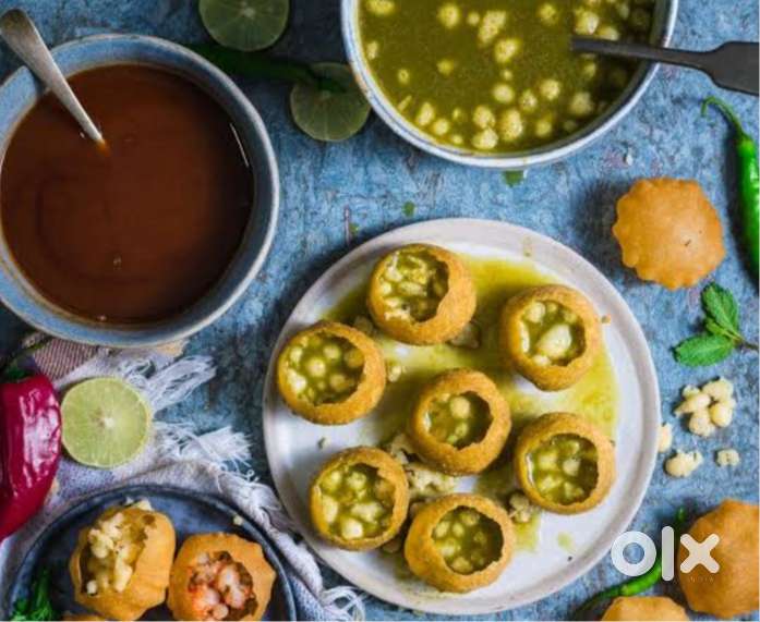 South Indian cook & Pani Puri Chat cook
