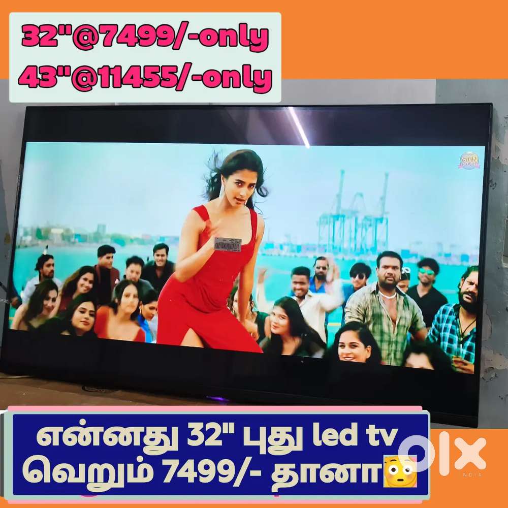 43 inch smart led tv just 11222 only call now !