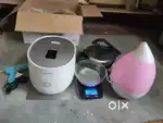 Electric Cooker, Air Purifier, Roti Maker, Weight Machine,Glue Gun Etc