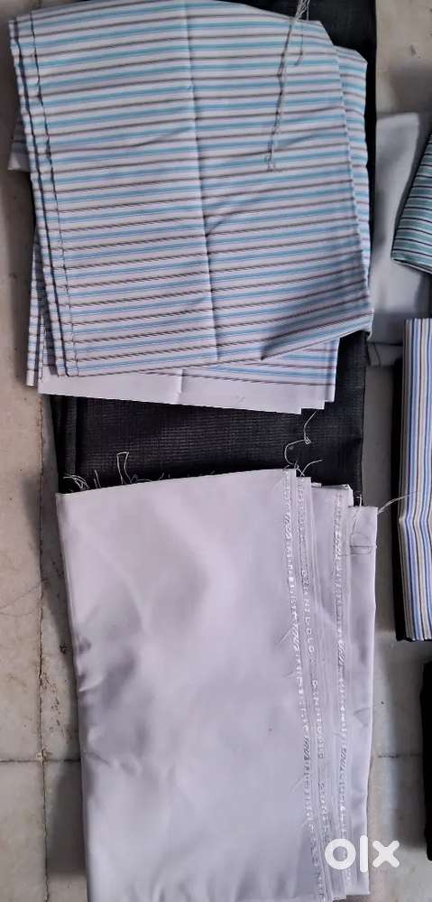 Pant shirt ka kapda ( cut piece) 5 pair