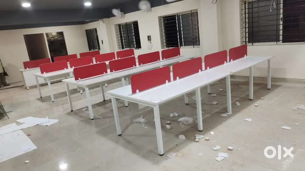 office furniture like Workstation, Chairs and tables