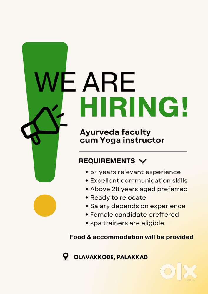 Teacher for Ayurvada Panchakarma/Spa and Yoga