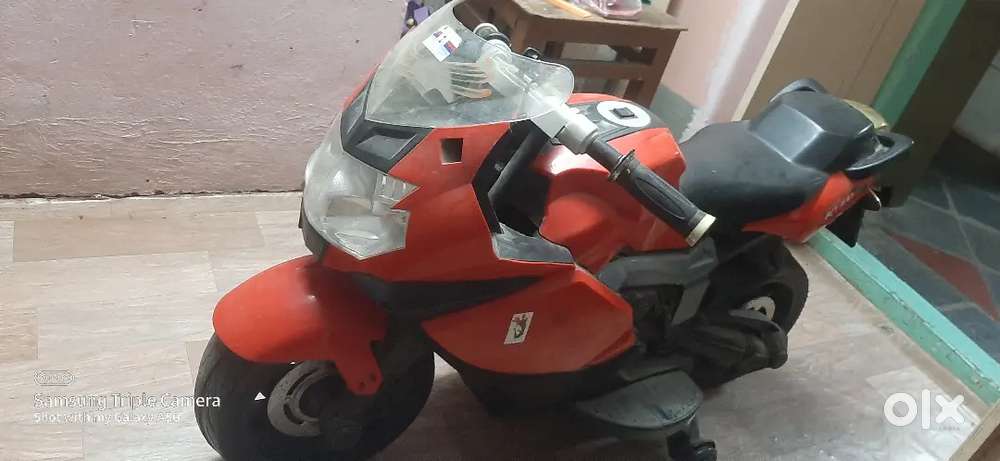 Electric rechargable toy bike.
