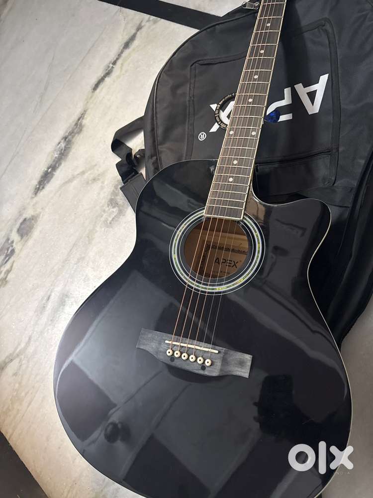 guitar brand new black color