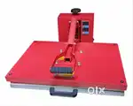 Red 16x24 Heat Press Machine –Best Quality, DTF Stickers, Teflon Sheet