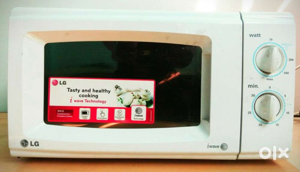 Samsung double door fridge & LG Microwave Oven