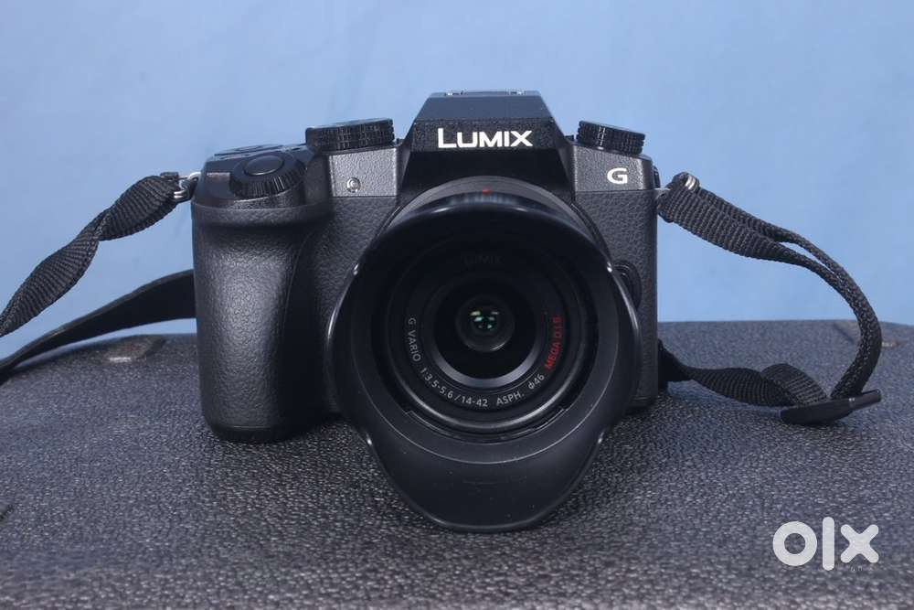 Panasonic lumix g7 + 3 axis DJI gimble + 50mm