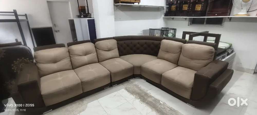 Full Cusion L Seater Sofa