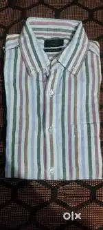 WESTSIDE RELAXED FIT LINEN BLEND SHIRT UNUSED