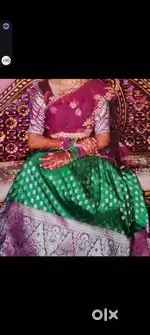 Half saree, maternity top,floor length dress,