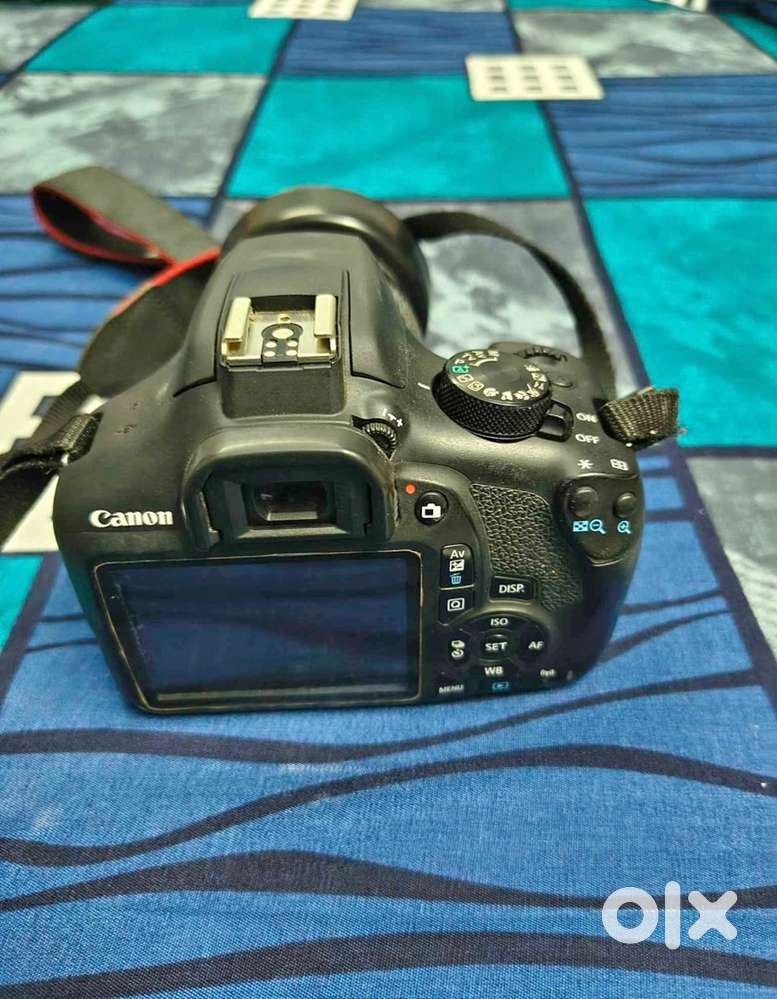 Canon 1300d with kit lens and 55:250 canon lens in perfect condition