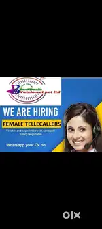 Required Telecaler girls experience in life insurance .