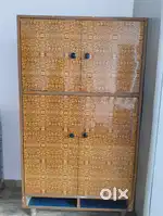 Wooden Almirah & Shoerack