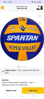 Spartan new volleyvall
