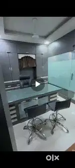 Furnished office of 500sqft at first floor on rent