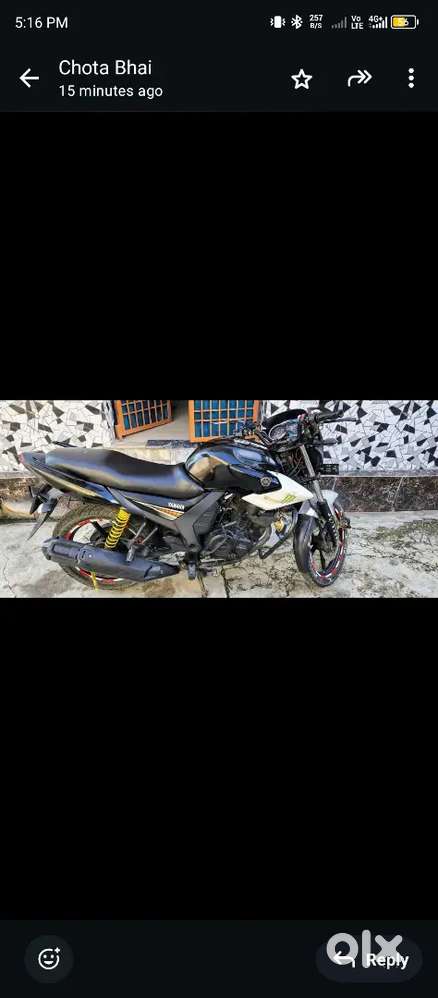 Yamaha SZ-RR urgent sale