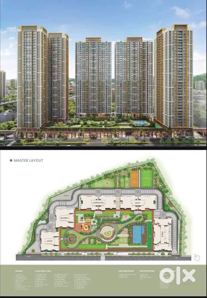BOOKING OPEN 1BHK PRESTIGE GROUP MIRA RD 35STOREY 5TOWER 50+ AMENITIES