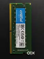 8GB DDR4 32MHz RAM Crucial (3200MT/s) CL22 Laptop RAM Memory