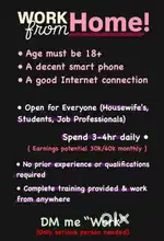 Part Time Job Available