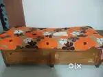 Wooden Diwan or Single Bed with Storage