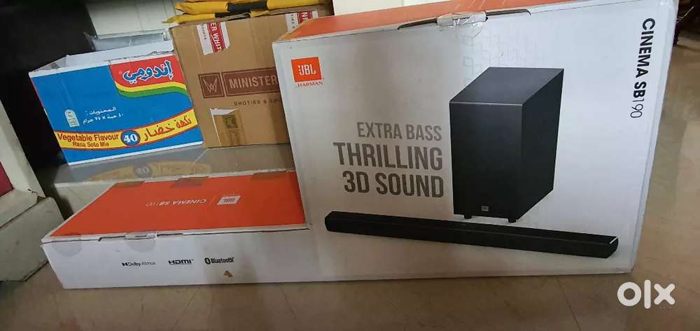 JBL 2.1 channel - 380Watts - 3D sound with dolby atmos