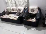 Sofa 2+1 black color