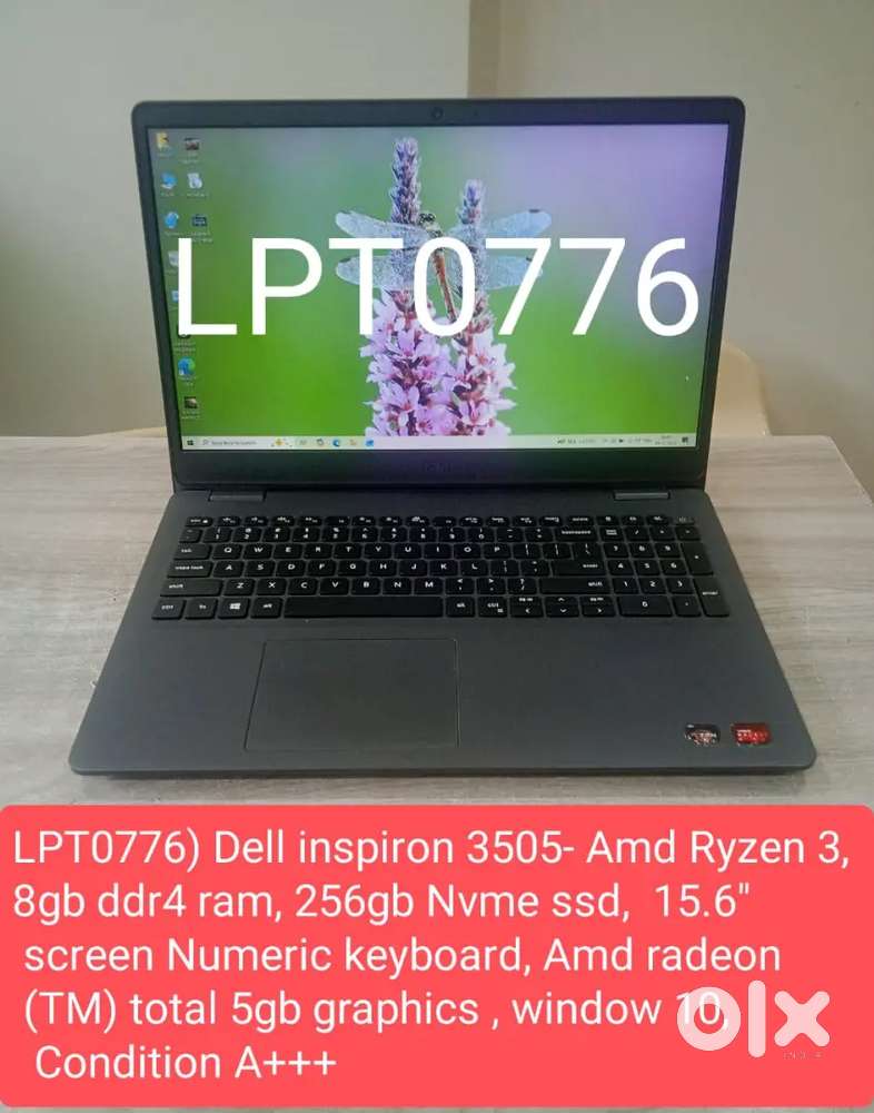 (LPT0776) Dell inspiron 3505- Amd Ryzen 3,