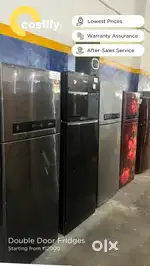 Single, Double, Side-by-Side Door Fridges – 50% Off with warranty