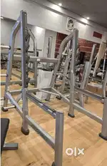 Life fitnes new  squat rack