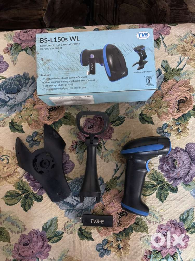 TVS Economical 1D Laser Wireless Barcode scanner