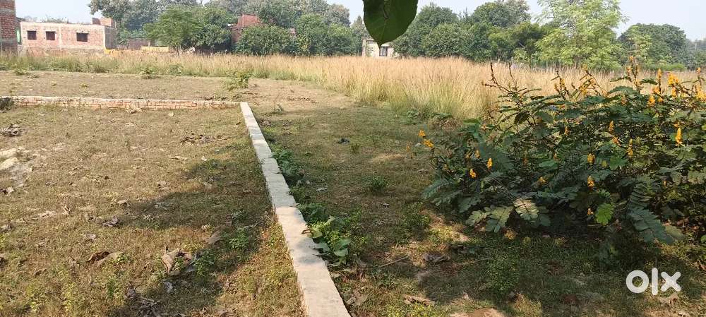गोरखपुर मेडिकल रोड गुलहरिया बाजार से 500m अंदर यह प्लाट है