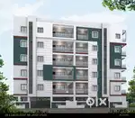 Spacious 3bhk flat for sale at 88 lakhs at NRI LAYOUT